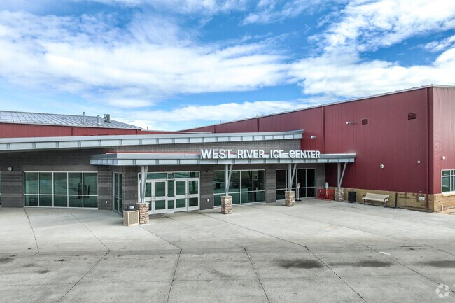 Dickinson's West River Ice Center features two skating rinks and is used as an event center in the off season.