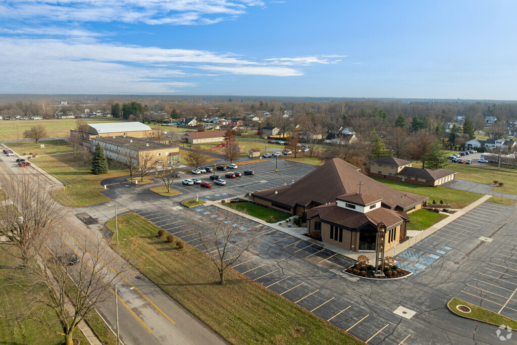 St. Paul Parish School sits beside it's namesake church.