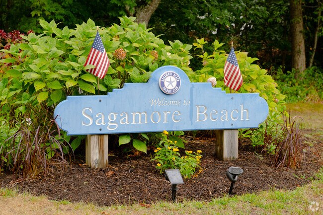 Sagamore maintains scenic coastal views without having to cross over the bridge.