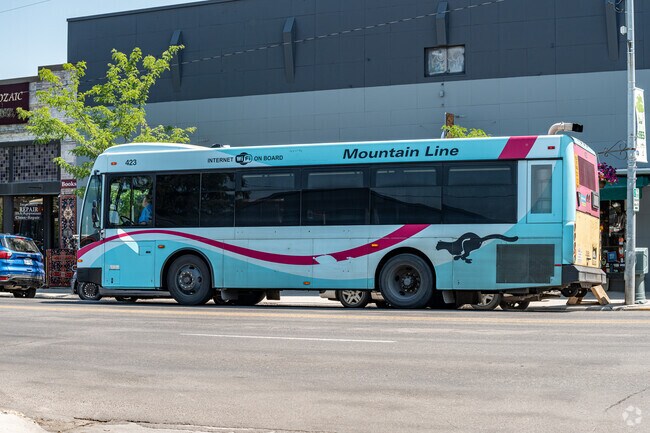 Riverfront's bus stops are accessible and convenient.