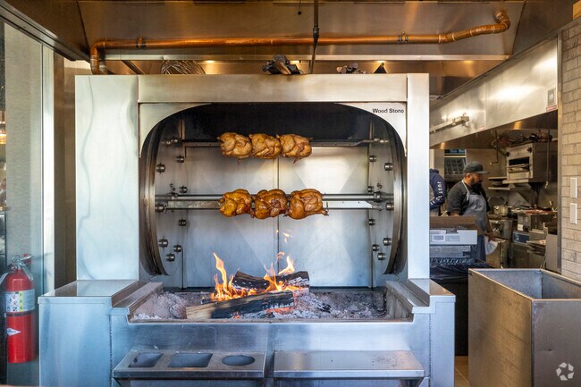 Thompson 105 in McDowell Mountain Ranch serves up wood fired roasted chicken daily.