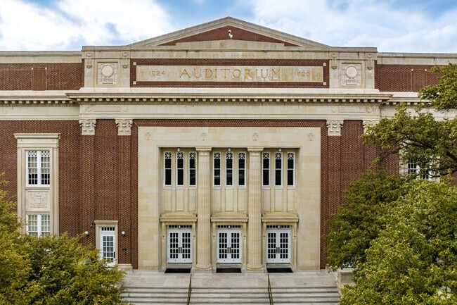 For entertainment head to McFarlin Auditorium on SMU’s campus to see concerts and other events.