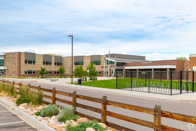 East Middle School serves approximately 840 students in grades 6-8.