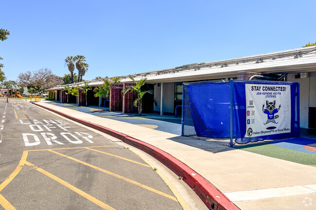 Raymond Elementary School Racoons learn well in Fullerton.