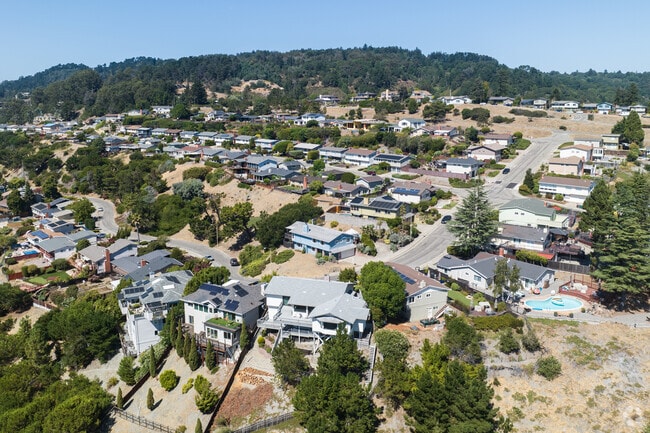 Crestmont sits atop the Oakland hills and is bordered by amazing open space.