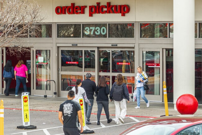 Groceries and every day essentials are available at Target in Addison Town Center.