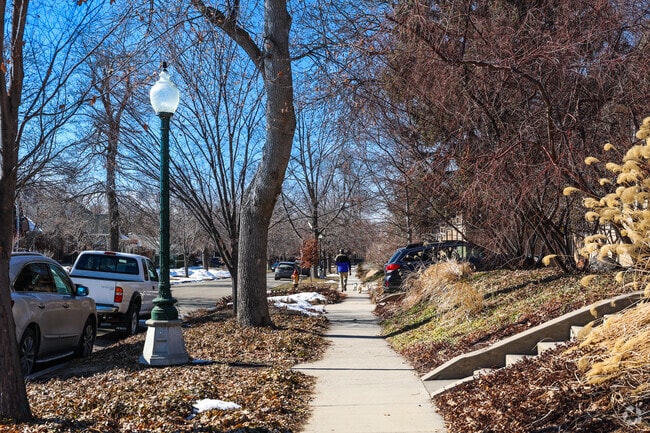 Wasatch Hollow means living in a walkable area with plenty to see in a short distance.