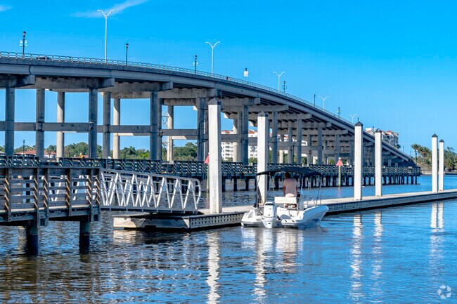 Put your boat into the Halifax River from Cassen Park near Northbrook.