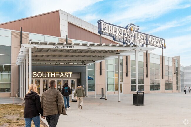 Liberty First Credit Union Arena is a large event space in the Ralston area.