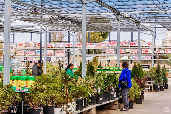 Garden supplies are available at The Home Depot in Bystorm, Modesto, CA.