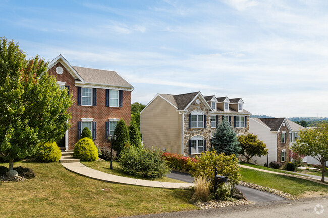 The scenic backdrop of Canonsburg sets its homes in perfect harmony.