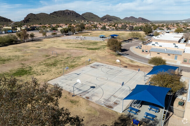 There's plenty of room for kids to run and play at Twin Peaks K-8 school.