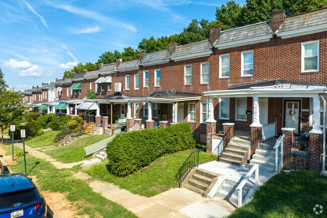Row homes in Westport mostly feature two stories.