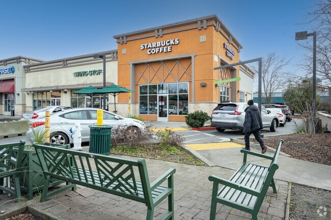 Walk in or drive through at Starbucks in the Wright Area Action Group.