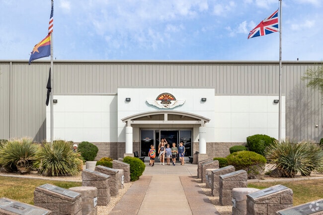 Rancho de Arboleda is near the Arizona Commemorative Air Force Museum.