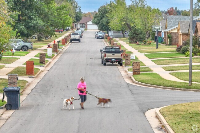 Residents of Eagle Ridge can enjoy walking their dogs throughout the neighborhood.