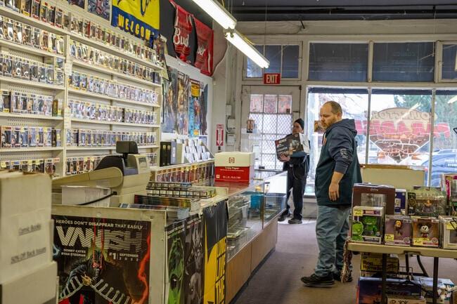 The staff at Collector's Paradise are highly knowledgeable about the goods they sell.