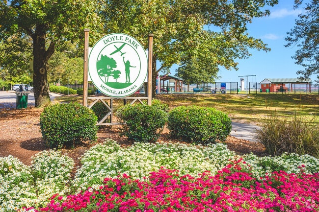 Doyle Park offers Rosedale families many different activities under beautiful trees.