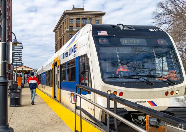 Hop on the Riverline in Camden to get to work or school.