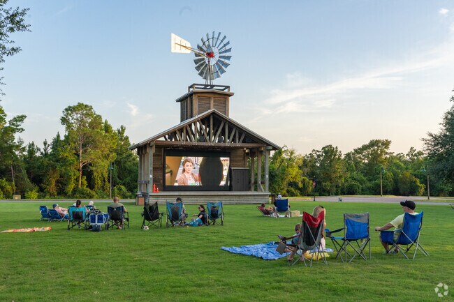 Hammock Bay offers movie nights once a month.