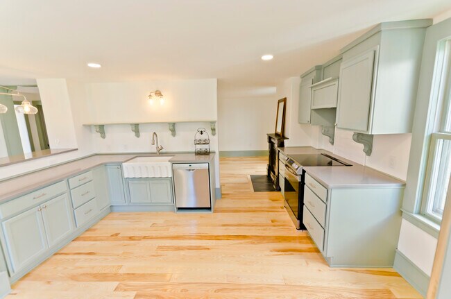 Kitchen looking West