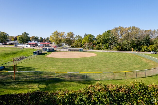 Hillside Park along the western side of Mercyhurst is owned and maintained by the university.