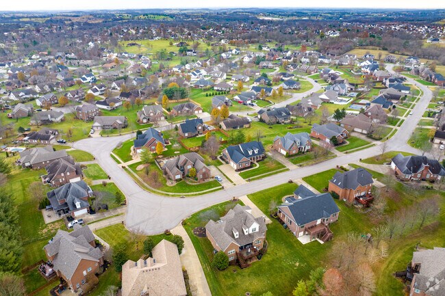 Becknerville features a large subdivision of contemporary homes near Winchester.