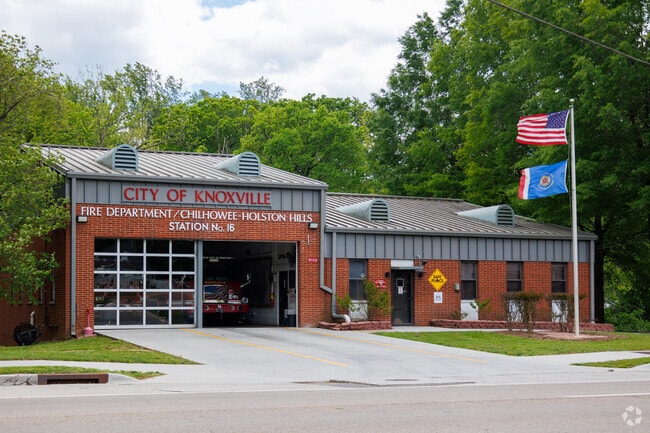 Fire Station 16 helps keep Chilhowee Hills safe with quick response times.