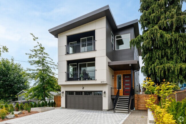 Newly built single family homes can be found throughout the South Beacon Hill neighborhood.