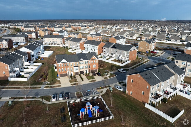 Expansive rows of homes to choose from in Waldorf.