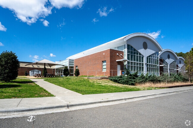 Culbreth Middle School has around has 664 students.