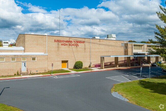 Susquehanna Township High School serves about 750 students in grades 9-12 in the Susquehanna Township.