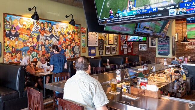 Primanti Bros in Center Township is known for its stacked sandwiches.
