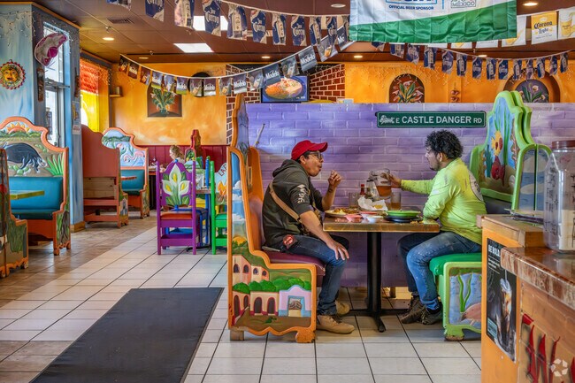 Piedmont Heights residents enjoy a meal at Azteca's Mexican Grill.
