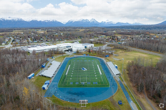 Colony High School has two football rivals - Wasilla and Colony High.
