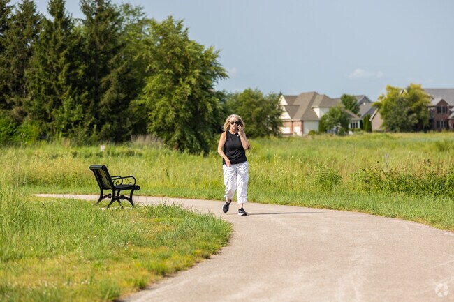 Tipton Trail offers amazing walking paths for residents of North Pointe.