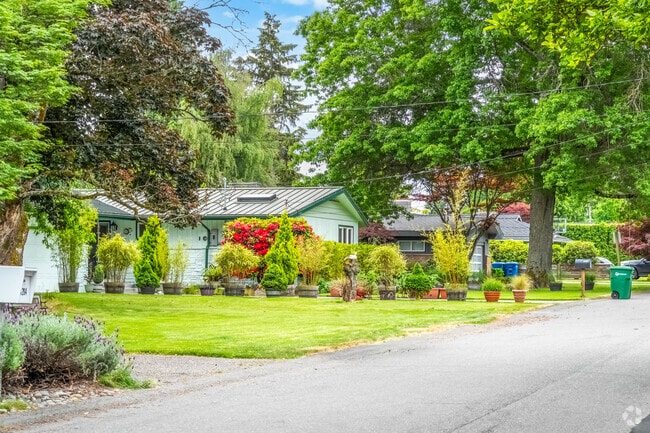 Mercerwood is a residential pocket with larger front yards.