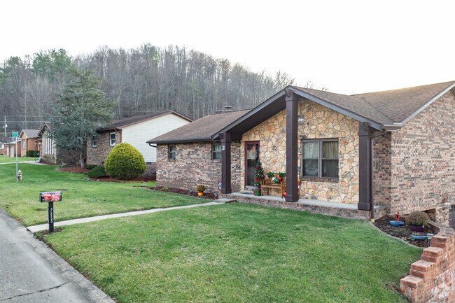 Quaint Ranch style homes are common in Shoals.