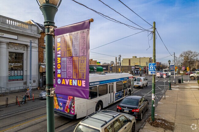 Cedar Park is a beautiful area of West Philadelphia, with a bustling core on Baltimore Avenue.