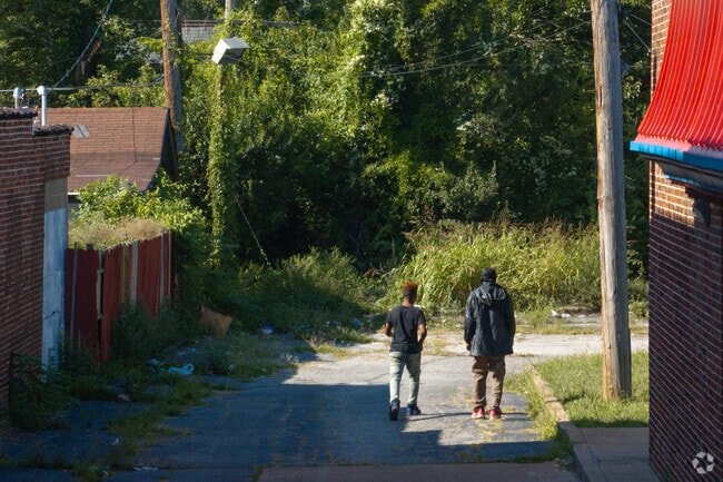 Residents of Saint Louis's Penrose neighborhood are out and about.