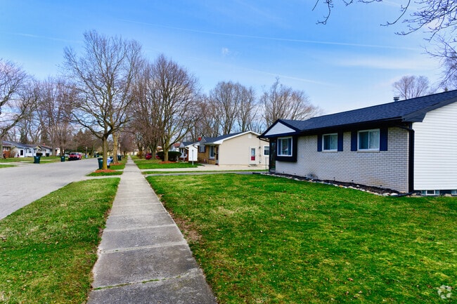 Ranch-style homes are a typical building type located in Churchill Downs.