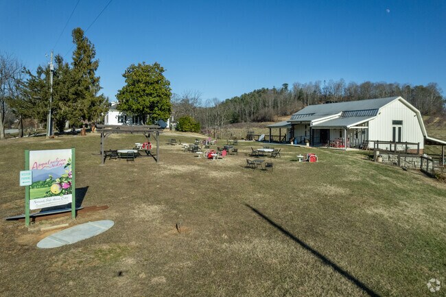 The Appalachian Ridge Artisan Cidery features a large orchard for the locals to pick apples.