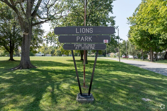 Lions park is a nice green space in the heart of the neighborhood.