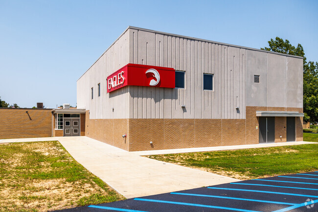 The Espy Elementary School campus includes a FEMA storm shelter and gym.