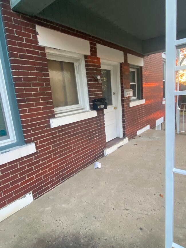 Side entrance