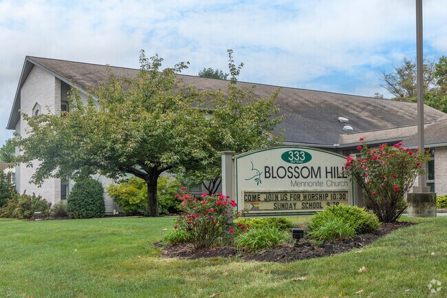 Residents of Blossom Hill can attend church services at a variety of houses of worship.