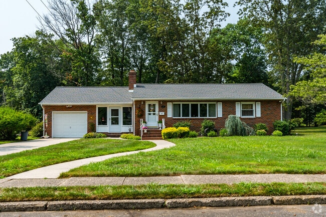 Ranch-style homes with attached garages are common in Waterford Township.
