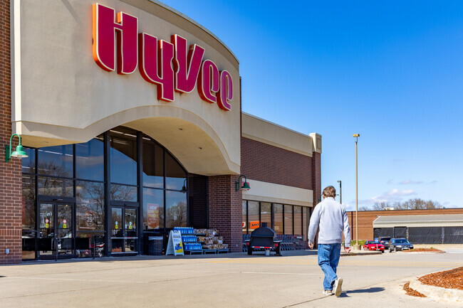 East Johnston residents can grab their daily groceries at the local HyVee.