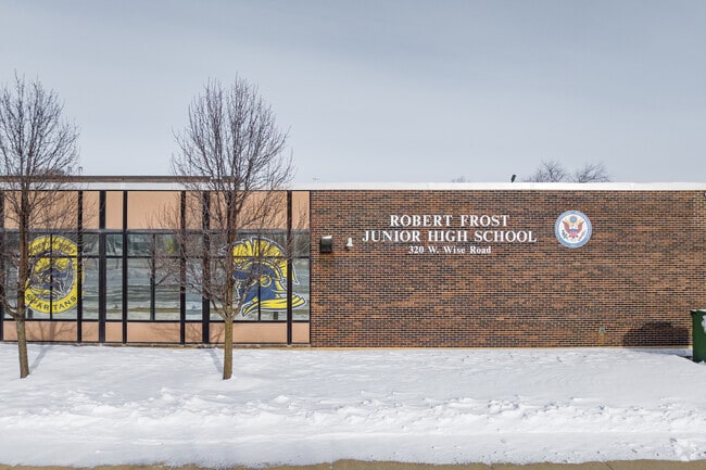 Robert Frost Junior High School is an excellent school with a Niche score of A-.