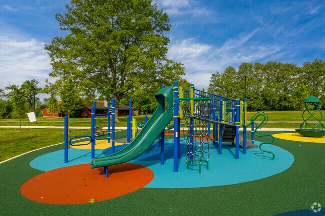 A brand new, all-inclusive playground in Upland Park for children to enjoy.